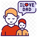 Amor pai  Ícone
