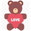 Amor Peluche Oso De Peluche Amor Icono