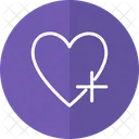 Amor Plus Formas Diseno Icono