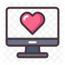 Amor por la computadora  Icono