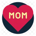 Amo A Mama Dia De La Madre Sentimientos Icono