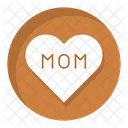 Amo A Mama Dia De La Madre Sentimientos Icono