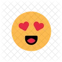 Amor Surpreso Emoji Emoticons Ícone