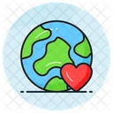 Amor Terra Global Ícone