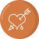 Amors Pfeil  Symbol