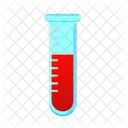 Teste Tubo Ciencia Ícone