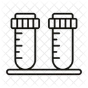 Laboratorio Ciencia Tubo De Ensaio Ícone