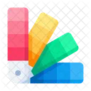 Amostras De Cores Amostras Cor Ícone
