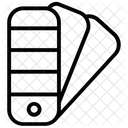 Amostra De Tinta Catalogo De Cores Paleta De Cores Ícone