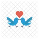 Oiseaux Romance Mouche Icon