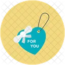 Amour Badge Etiquette Icon