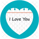 Amour Papier Lettre Icon