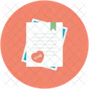 Amour Lettre Sentiment Icon