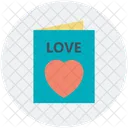 Amour Carte Salutation Icon