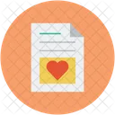 Amour Lettre Sentiments Icon