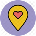 Amour Epingle Coeur Icon