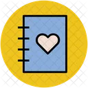 Amour Journal Livre Icon