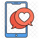 Amour Coeur Discussion Icon