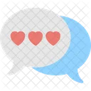 Amour Chat Message Icon