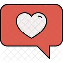 Amour Chat Favoris Icon