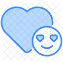 Amour Emoji Icon