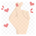 Amour Coeur Mini Coeur Icône