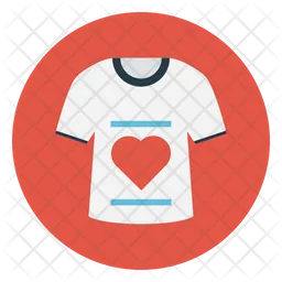 T-shirt d'amour  Icône