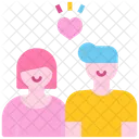Amoureux  Icône