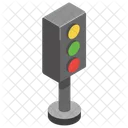 Ampel Strassensignal Blinker Icon