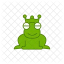 Amphibian Bullfrog Frog Icône