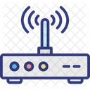 Modem Amplificador De Internet Conectividad A Internet Icono