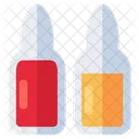 Ampoule Vaccine Bottle Liquid Medicine Icône