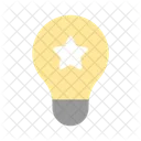 Lumiere Ampoule Idee Icon