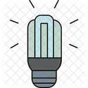 Ampoule Led Eclairage A Faible Consommation Denergie Ampoule Ecologique Icône