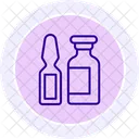 Ampoule Color Circle Icon Icon