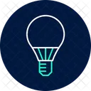 Ampoule A LED Icône