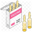 Vaccin Ampoules Flacons Icône