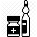 Ampulle Impfstoff Medizin Symbol
