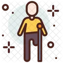 Amputated Leg Icon