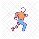 Amputee runner  Icon
