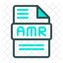 Codec Audio Multidebit Adaptatif Amr Fichier De Format Audio Icon