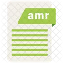 Amr 형식 문서 아이콘