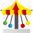 Amusement Carnival Carousel Icon
