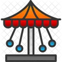 Amusement Carnival Carousel Icon