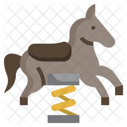 Amusement Horse  Icon