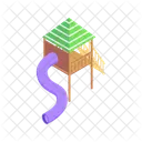 Roller Coasters Ferris Wheel Rides Icon