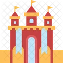 Amusement Park Castle  Icon