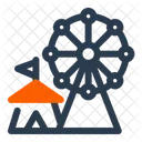 Amusement Park Ride Fun Icon