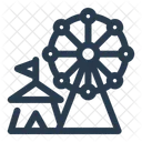 Amusement Park Ride Fun Icon