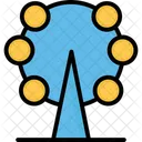 Amusement Park Carnival Fairground Icon